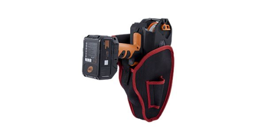 Holster for cordless tying machine
