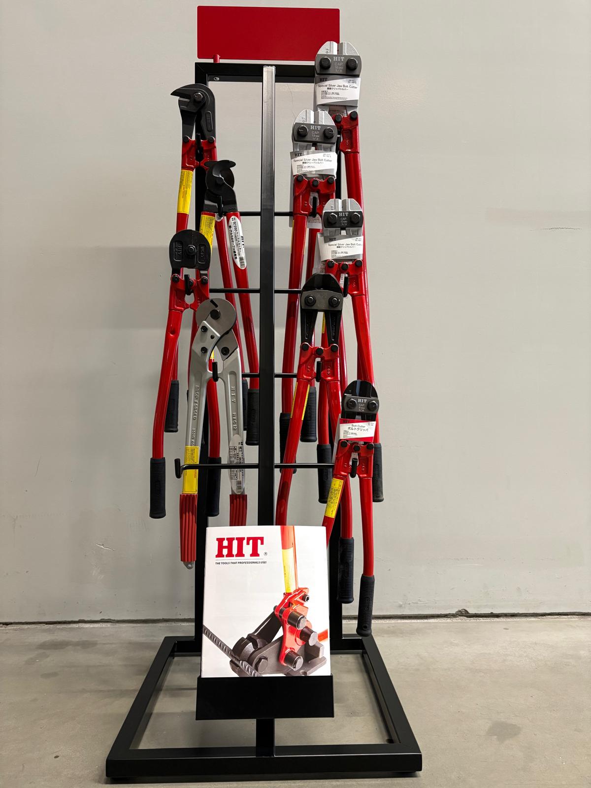 Display voor HIT scharen - bruikleen