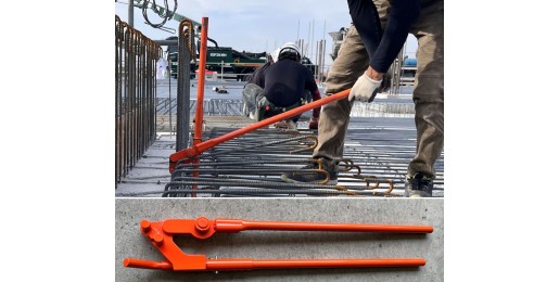 Rebar bender, max Ø12mm, adjustable