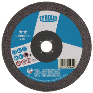 Cut-off wheel** 125x1,0x22,2 for metal, per box of 25 pcs