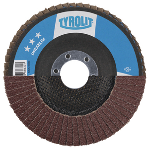Flap disc***  125x22,23 K80, for steel, per 10 pieces - PREMIUM