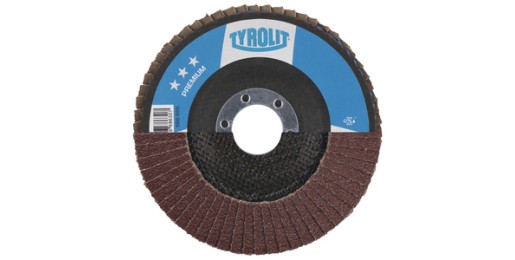 Flap disc***  125x22,23 K80, for steel, per 10 pieces - PREMIUM