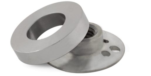 Filler ring with clamping flange for natural fiber discs 100 SFL 42 x 22.23