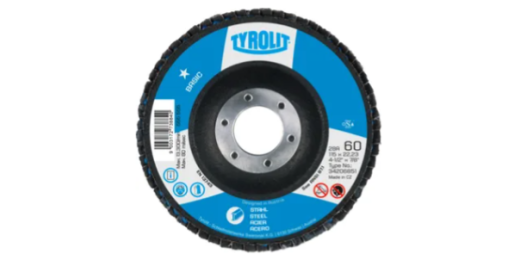 Flap disc* 125x22x23 - K60, per box of 10 pieces - BASIC