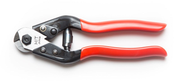 HIT HWC6 Drahtseil- und Kabelschere, Aluminium Griff