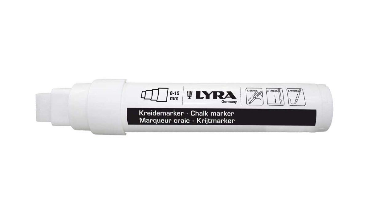 LYRA Chalk Marker 8-15mm White