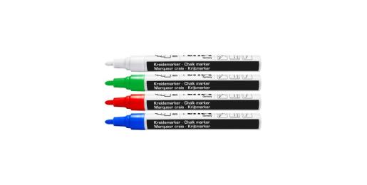 LYRA Chalk Marker 2-4mm, per 4 pieces