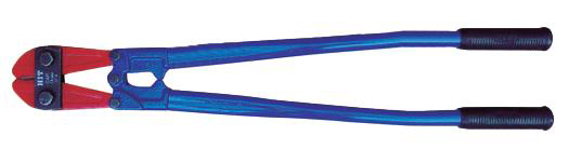 HIT boutenschaar 750mm rood, voor gevlochten tuidraden of scheerlijnen