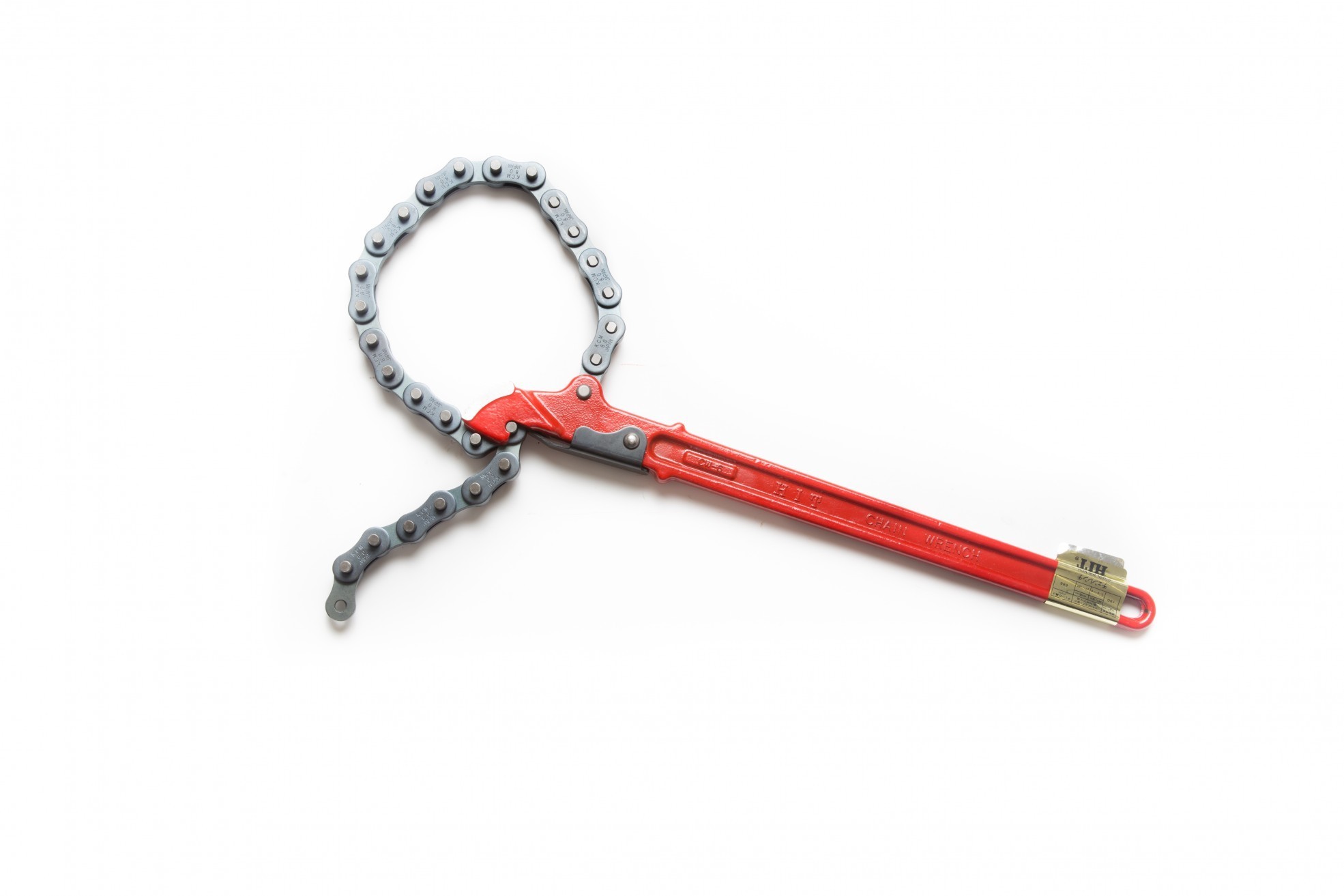 HIT CW6 chain wrench for 6 inch, L:490mm, Chain L: 682mm