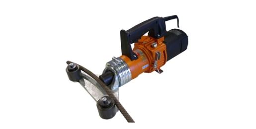 Electro-hydraulic straightening device MSU22/MTR40 max. Ø30, 230V/50Hz