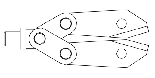 Spare head for MRC6 - pneumatic cutter