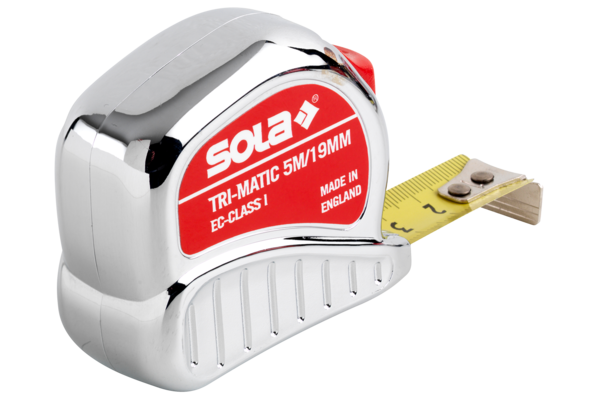 Tape measure SOLA Tri-Matic, 5 meters