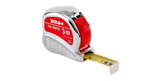 Bandmaß SOLA Tri-Matic, 3 Meter