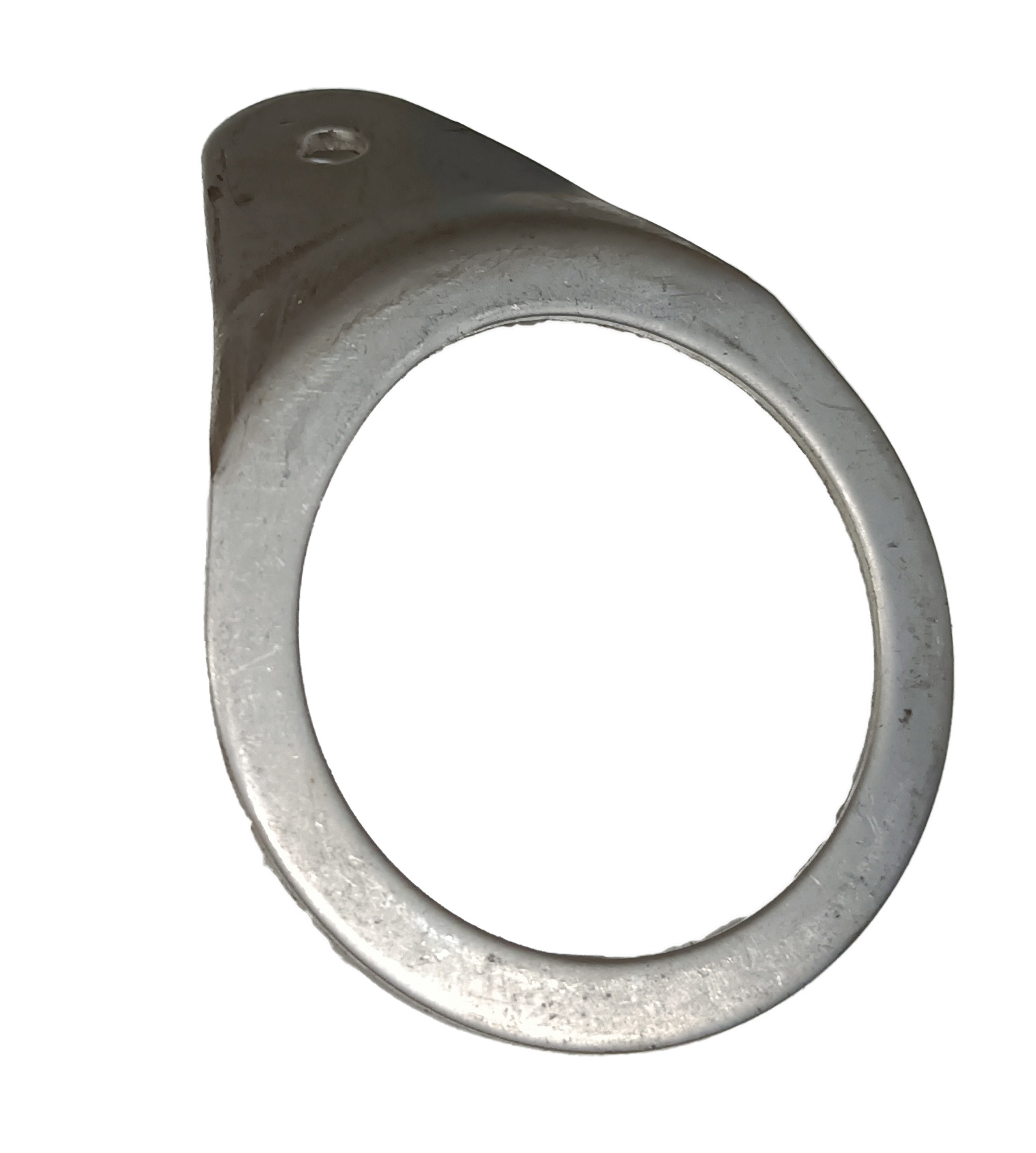 Tang-oog t.b.v. riem van vlechtdraadhaspel