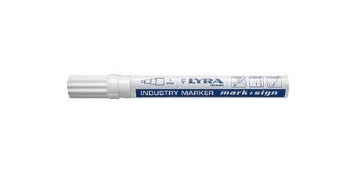 Industry marker 2-4mm weiß