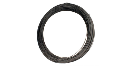 Vlechtdraad Ø1,2mm, zwart gegloeid, per bos á 5kg