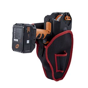 Holster for cordless tying machine