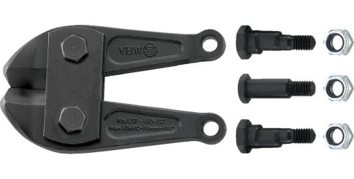 VBW cutting jaws for lightweight bolt cutter 800mm with curved head 45°