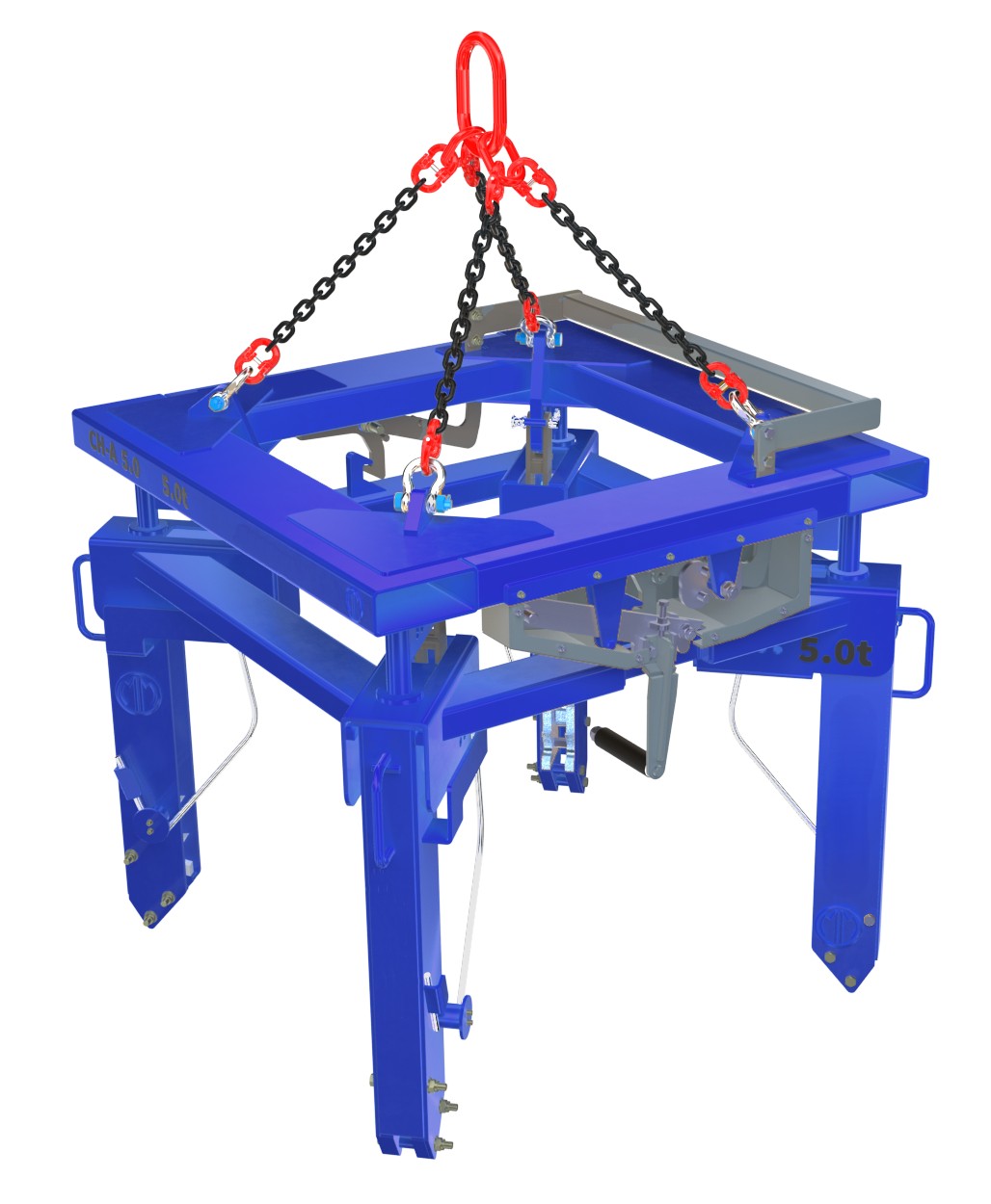 Lifting clamp for wire coils, outside clamp, WLL6t