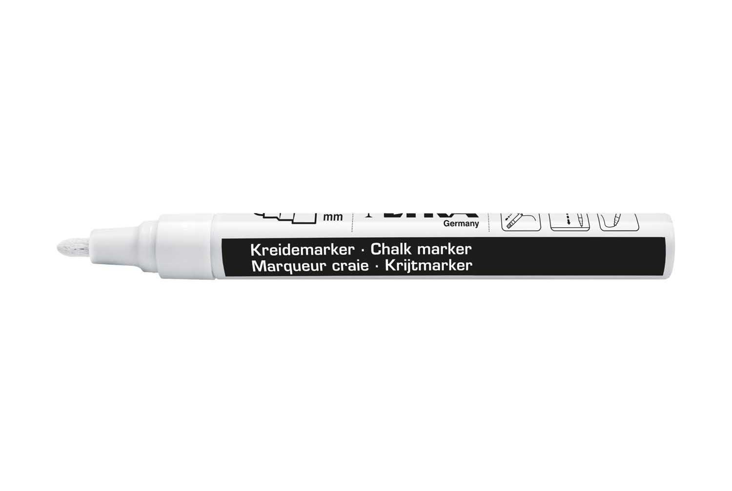 LYRA Kreidemarker 2-4 mm weiß