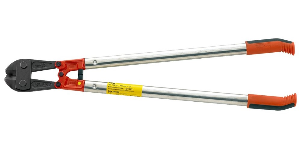 VBW Leicht Bolzenschneider 800mm mit 45° kopf