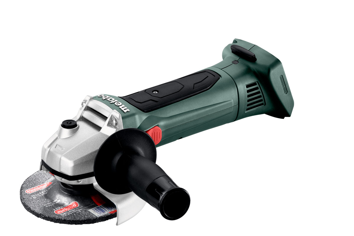 Metabo haakse slijper op accu W18-LTX-125 (topklasse)