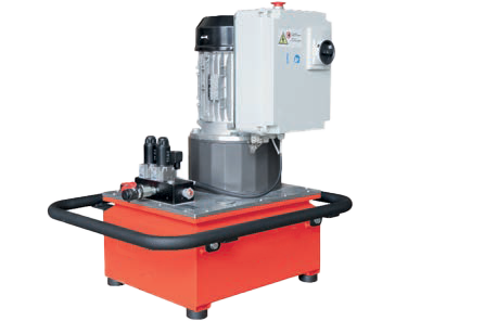 Hydraulic powerpack MCB700, 3 phases 400V / 50Hz (4kW)