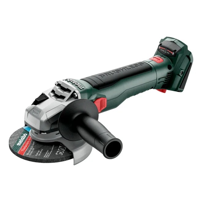 Metabo haakse slijper op accu W18 LT BL 11-125