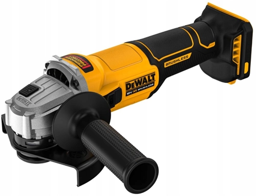 DeWalt haakse slijper op accu 125mm - borstelloze motor - schuifknop