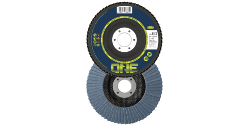ONE flap disc 115x22x23, per box of 10 pcs.